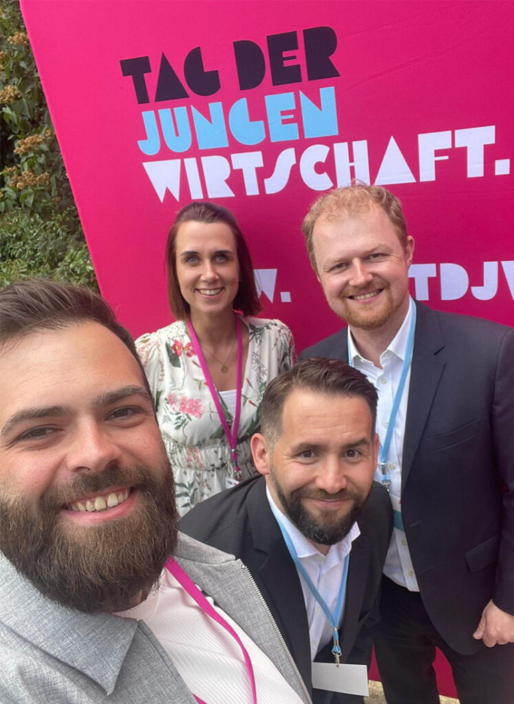 Wirtschaftsjunioren auf dem Tag der jungen Wirtschaft
