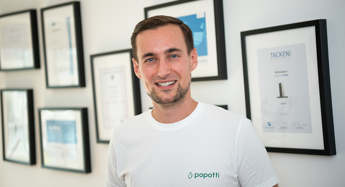 Fabian Scholz, Geschäftsführer Popotti