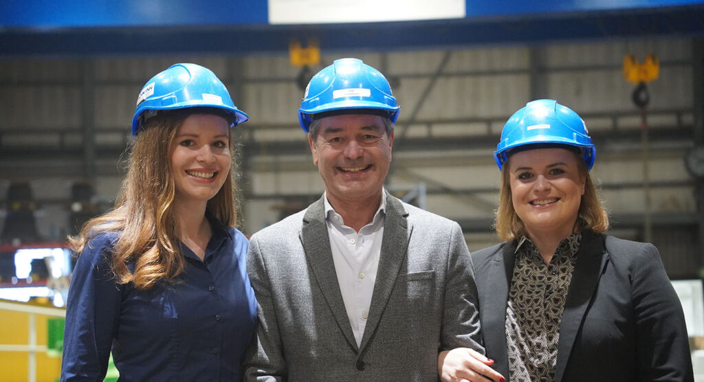 Julia, Ann-Christin und Johannes Teichmann