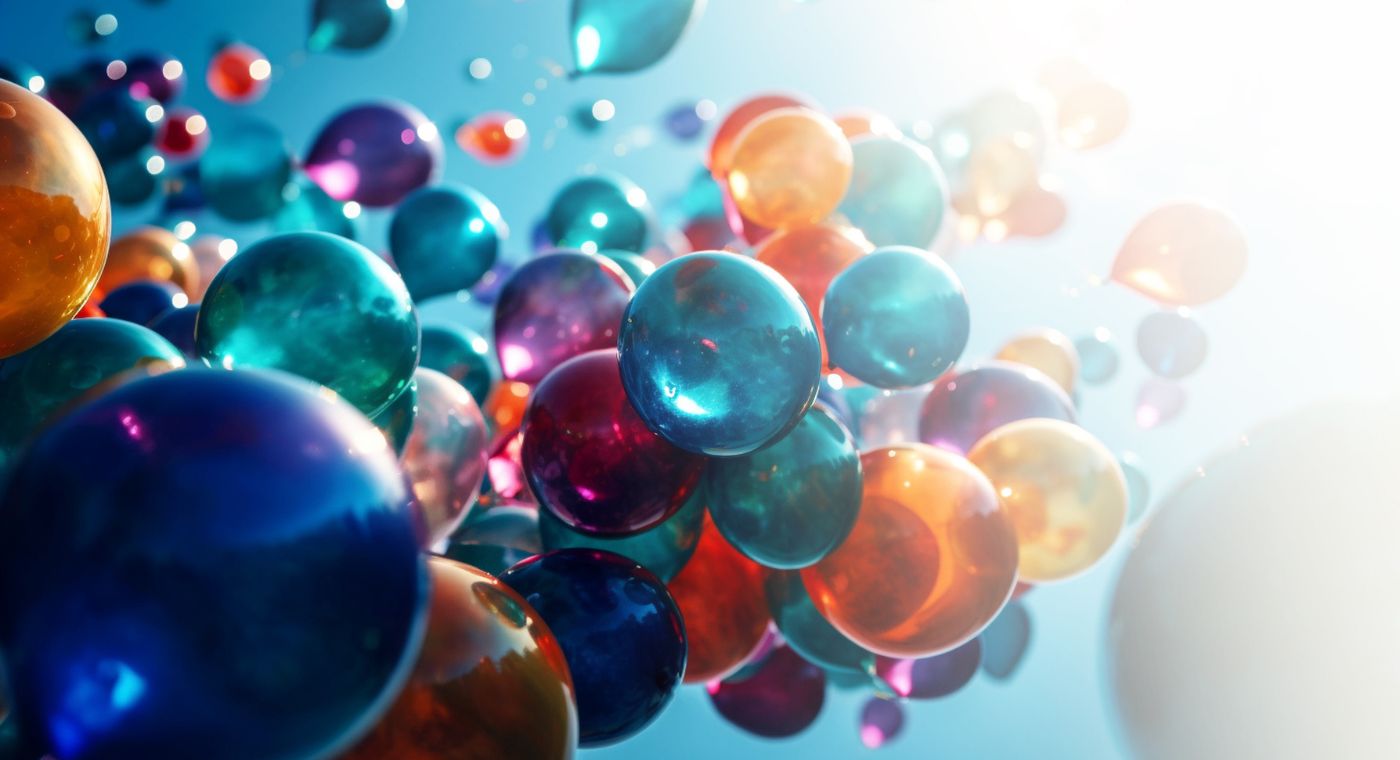 Bunte Luftballons