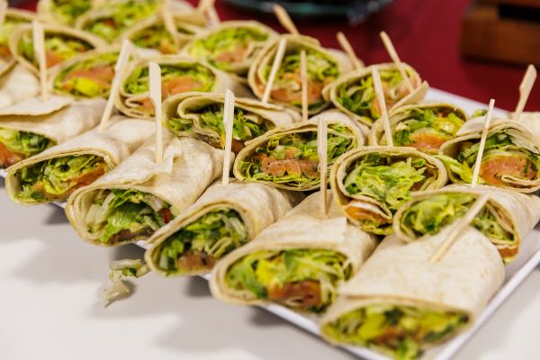 Wraps mit Salat